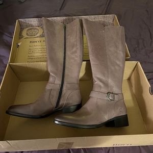 Born tall grey boots